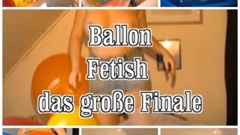 Ballon Fetish das große Finale