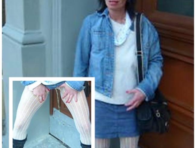 Bei Omma vor der Tür;)