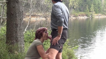 Blasen Ficken Blasen am Waldsee