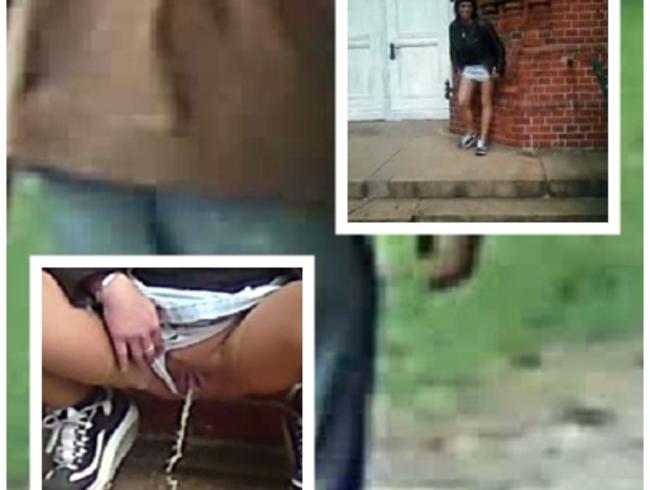 Erwischt beim Kirchenpiss