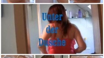 Fette Titten unter der Dusche