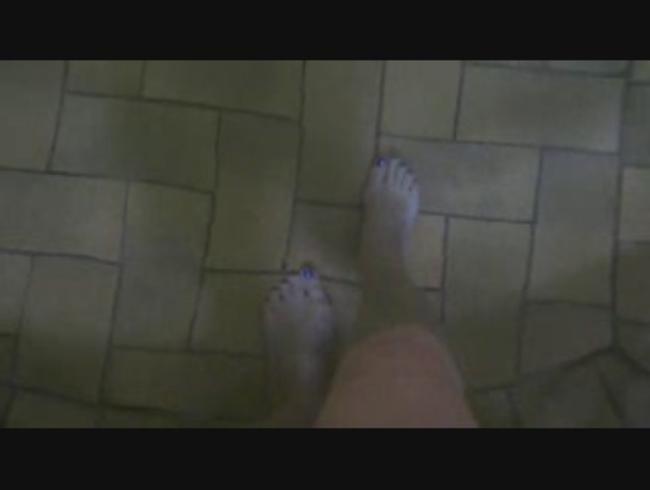 Füße, Fussbad, Birkis