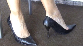 High Heels in schwarz