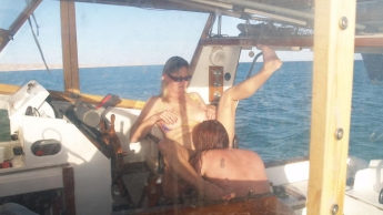 Horny Fun on a boat