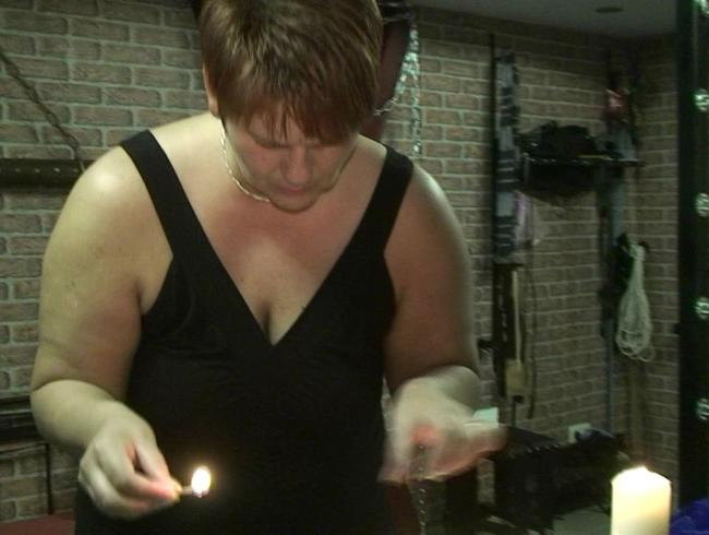 Ich zünde Kerzen an