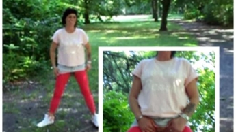 Im öffentlichen Park