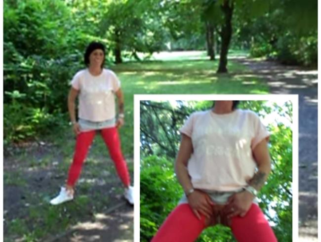 Im öffentlichen Park