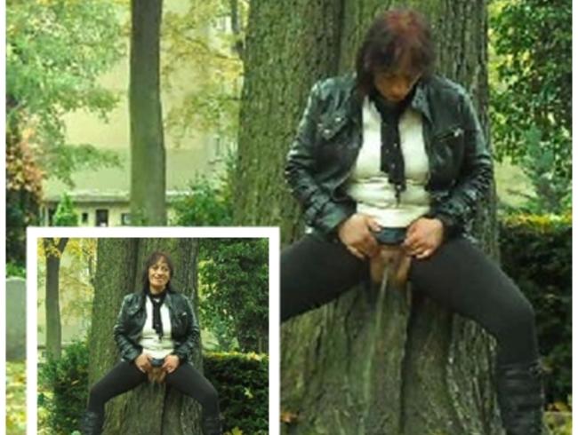 Im stehen satt abgepisst;)