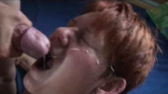 Ins Gesicht gespritzt….