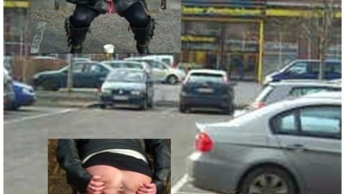 Kaffebecher+NS+Arschloch+rote Fingernägel