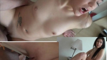 Latina – Orgasmus auf dem Schreibtisch