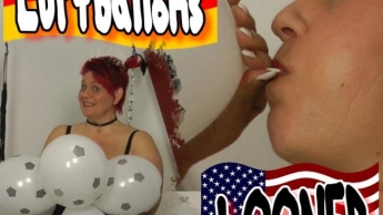 Luftballon Fußball Zeit