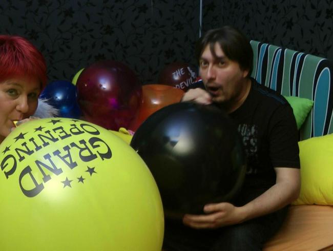 Luftballon Spiele zu Zweit