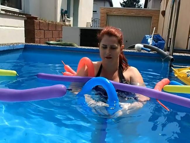 Luftballoons – geile Wassernixe