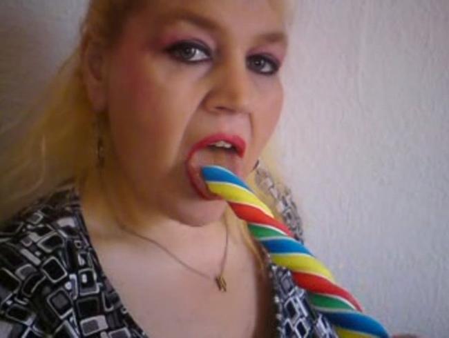 Lutsche und lecke ne Zuckerstange