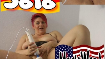 Magic Wand Solo Masturbation