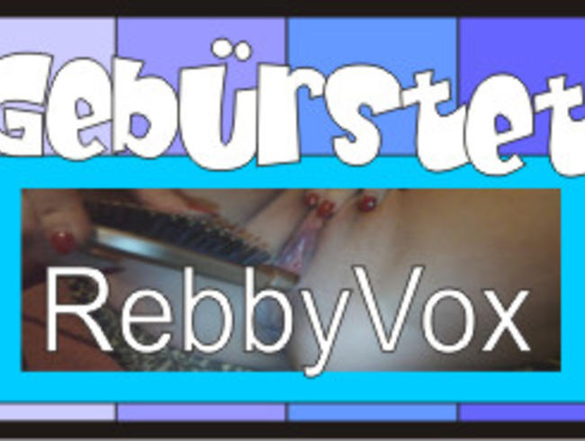 Mit der Bürste die Pflaume geklatscht und gefickt