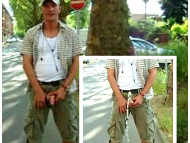 Mitten auf die Strasse