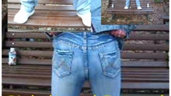 NS auf der Bank hinterlassen ;)