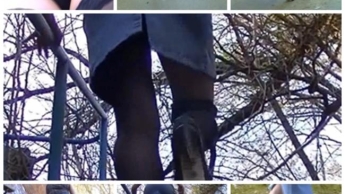 Nylon Fetish Hot Walk 2