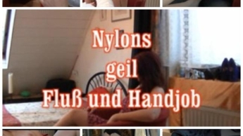 Nylons – Fuß und Handjob für einen User