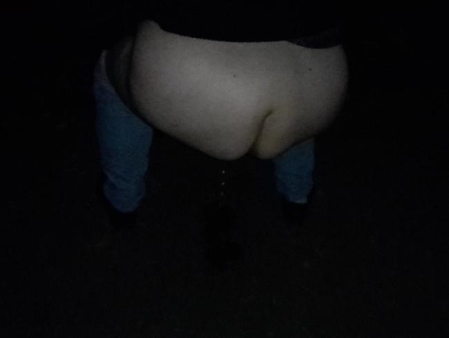 Outdoor Nachtpiss