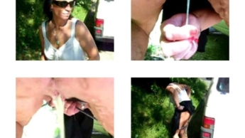 Parkplatzpiss und Kamermann ins Gesicht gefurzt