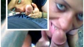 Piercingschwanz schön angeblasen