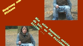 Pissen wie eine Pennerin