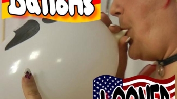 Platzende Ballons – ich habe vorgesorgt