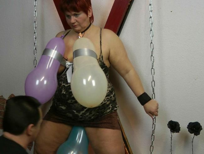 Platzende Ballons