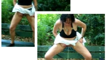 Public Piss im Park am Zoo