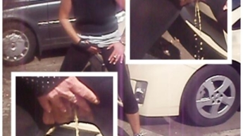 Rock hoch und abpissen