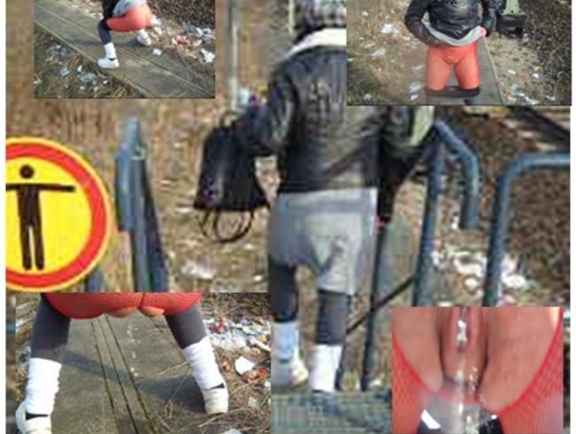 S-Bahn Schienen-Durchgang Verboten!