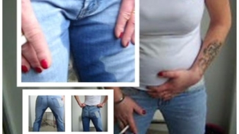 Satter Piss+Pubs in die Jeans
