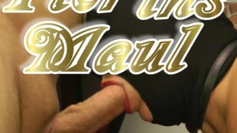 Schwanz tief in Maul – Fotze geil gemacht