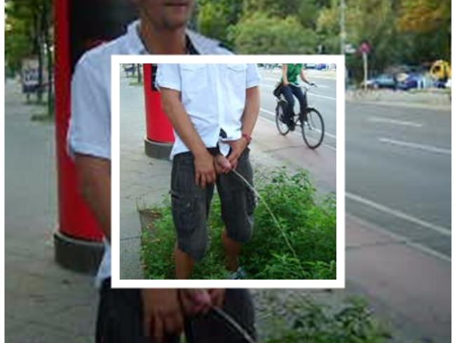 Strassenpiss mit fetten Pfurz
