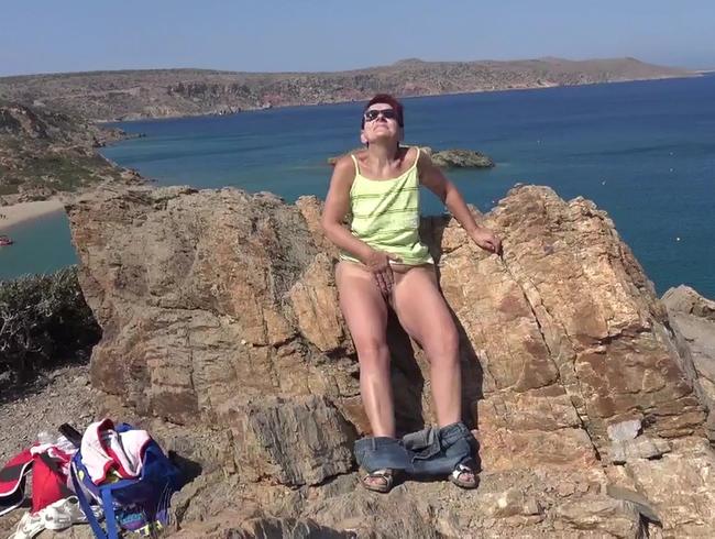 Strip bei starkem Wind