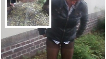 angetrunken in die Ecke