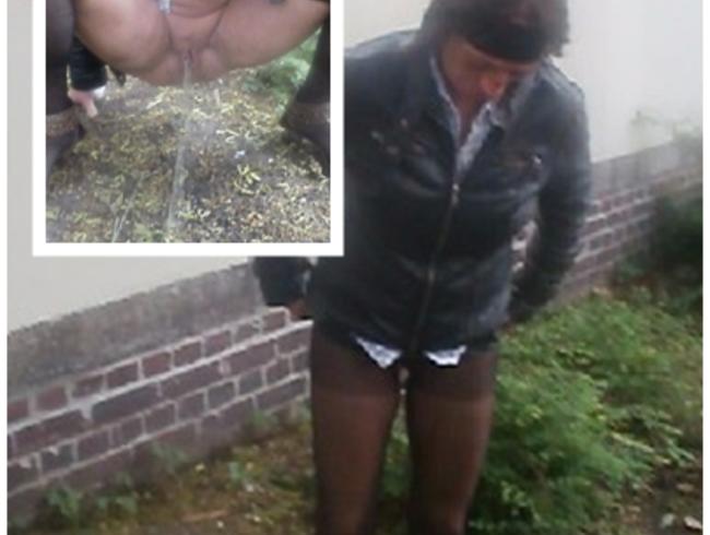 angetrunken in die Ecke