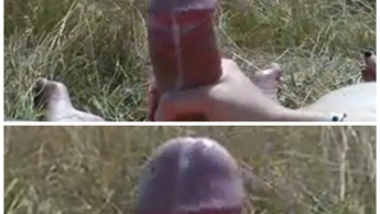 auf den Rheinwiesen abgewichst