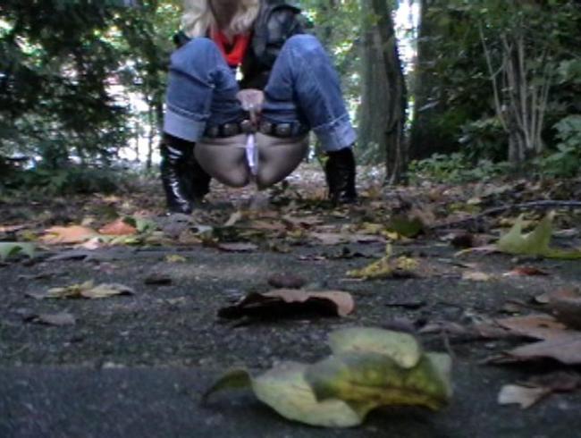 blätter stiefel pisse…….