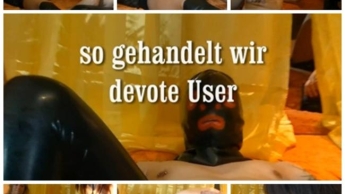 devoter User – Dildos in den Arsch –