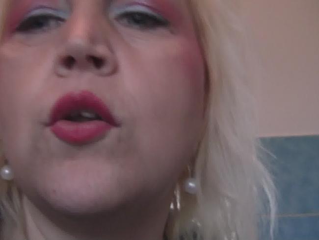 fetter Pissstrahl ins Klo