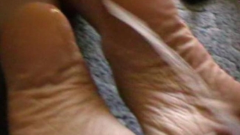 fußsohlen vollspritzen …..