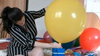 hot World of Balloony Fetish