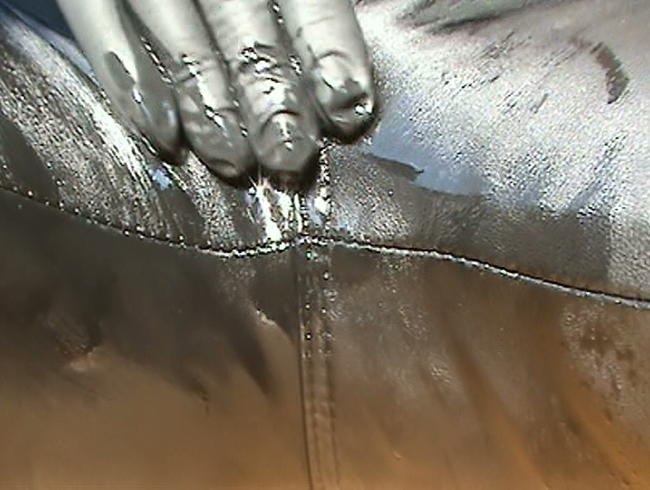 leder fotze und latexhandschuh