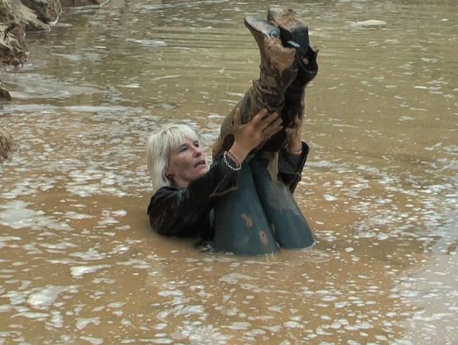 schlammbad so richtig  matschig:-))))