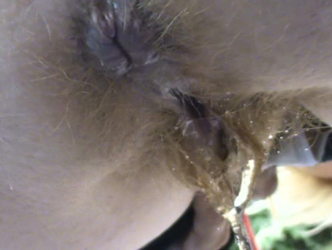 wieder mal sehr heftig pissen