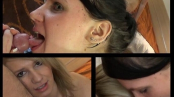 zwei Lesben lernen blasen